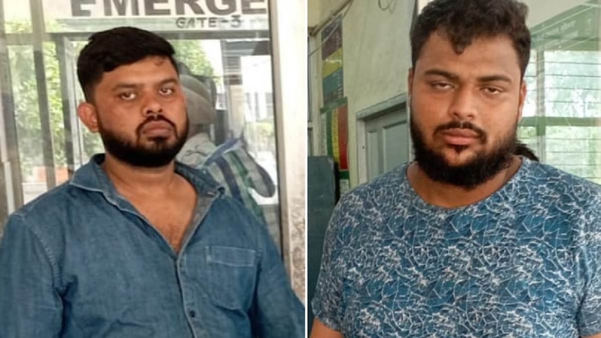लॉरेंस बिश्नोई और गोल्डी बराड़ गैंग के नाम रंगदारी मांगने वाले दो बदमाश गिरफ्तार