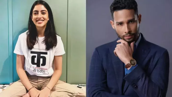 Siddhant Chaturvedi was seen going on a movie date with Navya Nanda