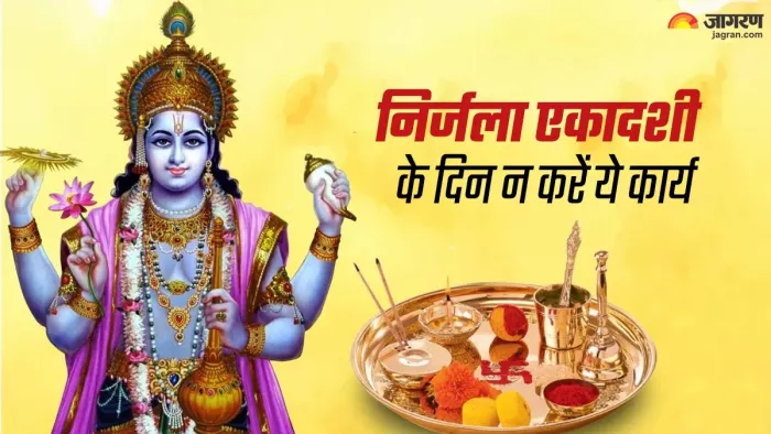 Nirjala Ekadashi 2024:निर्जला एकादशी के दिन न करें ये कार्य -