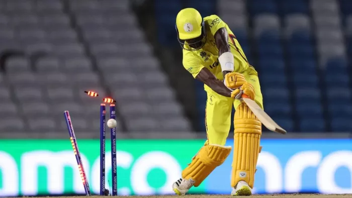 न्यूजीलैंड ने युगांडा को 9 विकेट से हराया। फोटो- ICC