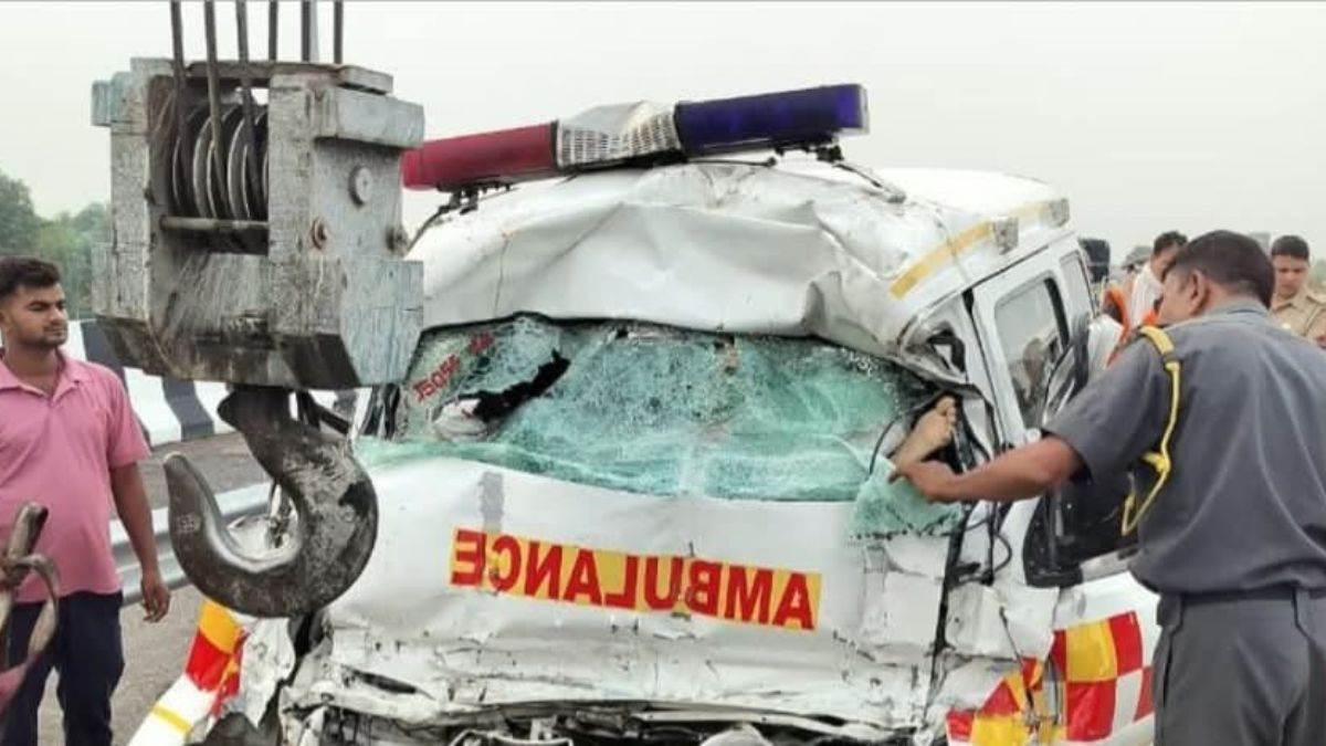 samastipur news three killed in road accident on purvanchal expressway
