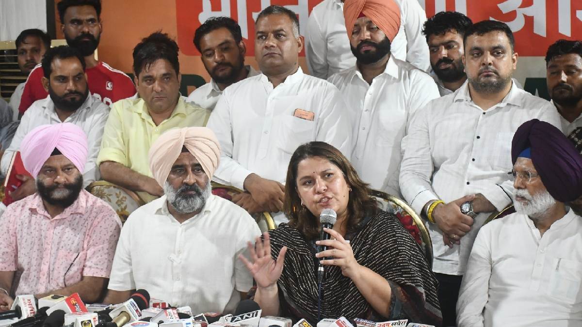 punjab schools teacher crisis supriya srinet slams aap government ludhiana by poll