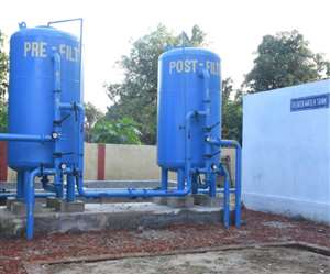 न्यू वाशिंग पिट स्थित वाटर री-साइकिलिंग प्लांट। सौ. रेलवे!