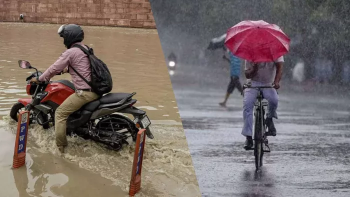 Delhi Rain Alert: दिल्ली में होगी आज झमाझम बरसात; कई इलाकों में तेज वर्षा से जलभराव की स्थिति