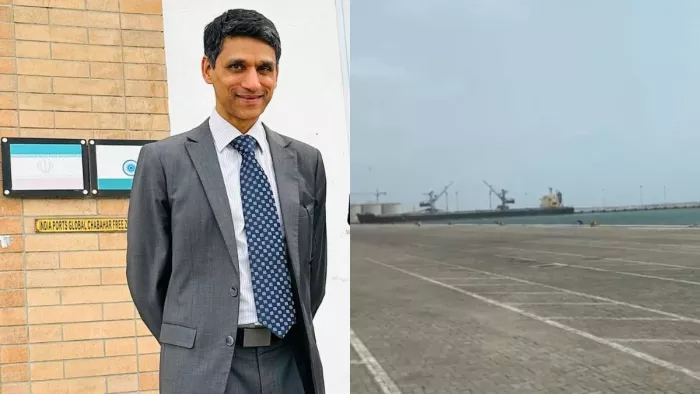 भारतीय राजदूत ने ईरान में चाबहार बंदरगाह का किया दौरा
