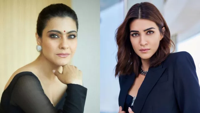File Photo of Kajol and Kriti Sanon