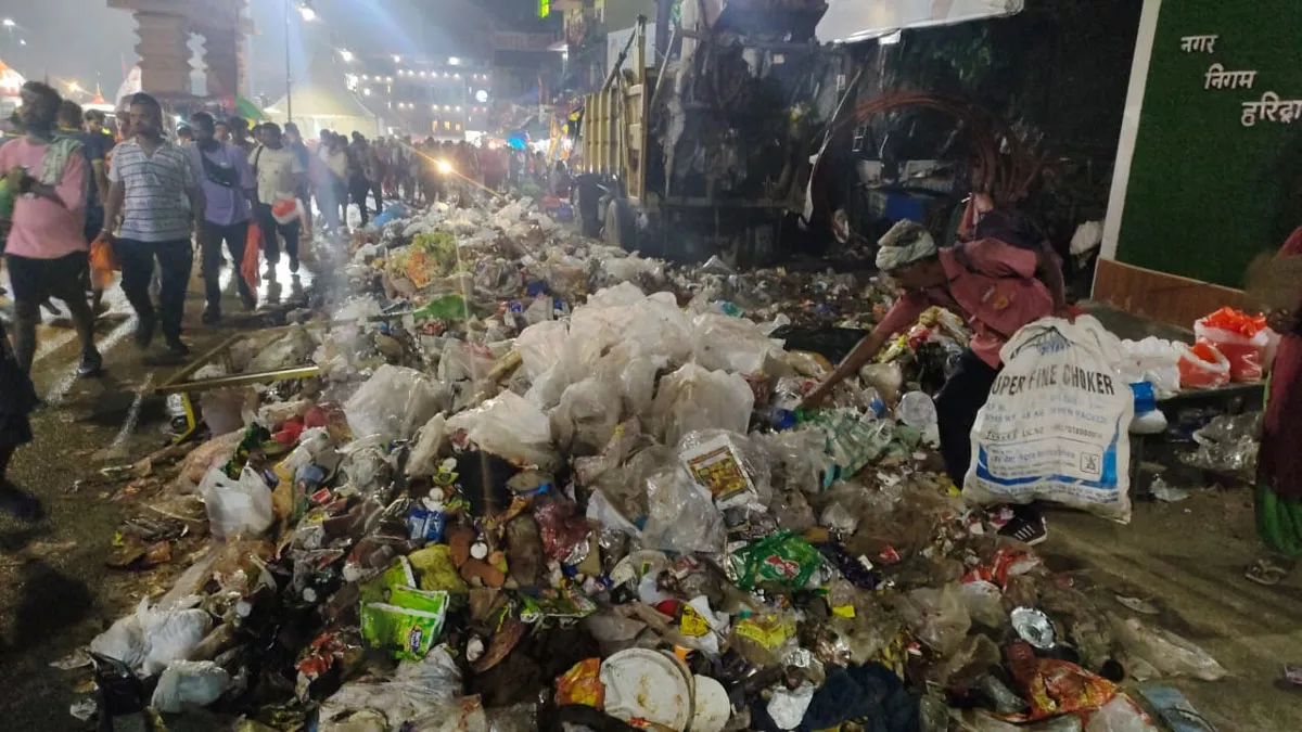 அளவற்ற திடக்கழிவு அவதி, ஆன்மீக அரித்துவார் நியதி - Uttarakhand Hindu Pilgrimage Site Haridwar Excessive Solid Waste Suffering 