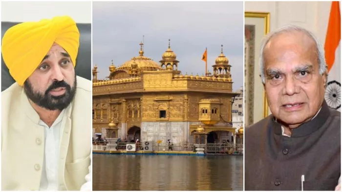 भगवंत मान ने राज्यपाल को लिखा पत्र, कहा- सिख गुरुद्वारा बिल-2023 को तुरंत दें मंजूरी