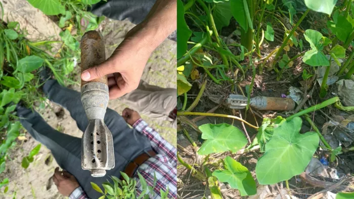 Jammu Kashmir News: मोर्टार सेल मिलने से मचा हड़कंप, जांच में जुटी पुलिस।