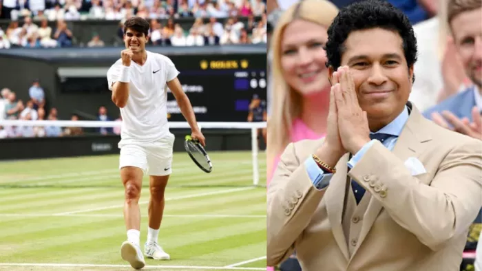 Carlos Alcaraz के Wimbledon 2024 का खिताब जीतने पर Sachin Tendulkar ने दी बधाई
