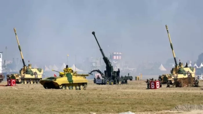 Howitzer ATAGS and Independence Day: स्वतंत्रता दिवस में गरजी होवित्जर तोप ATAG। एजेंसी।