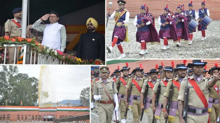 स्वतंत्रता दिवस 2022: मुख्यमंत्री ने राष्ट्रीय एकता की शपथ भी दिलाई। जागरण