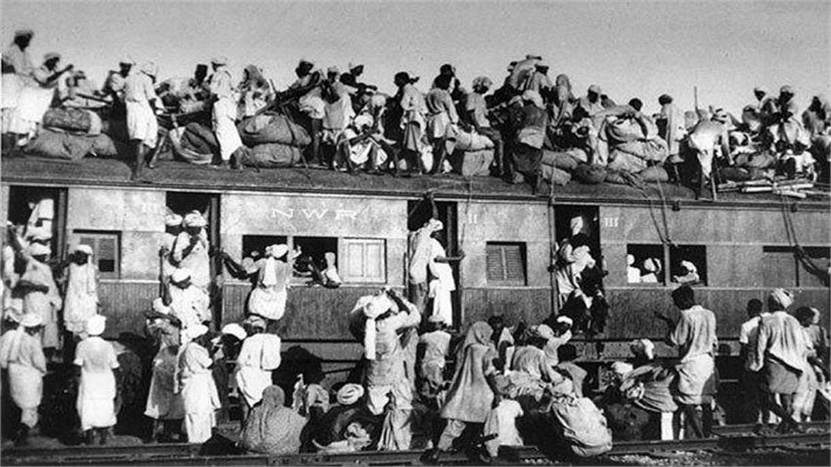 Azadi ka Amrit Mahotsav: विभाजन के समय लोग रेल में इस तरह भरकर भारत आए थे। फाइल फोटो