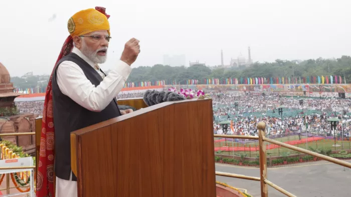 पीएम मोदी ने कहा ये आत्मविश्वास से भरा भारत है (फोटो, पीएमओ)