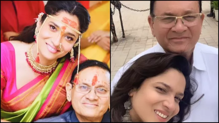 Ankita Lokhande ने पिता की याद में लिखा भावुक नोट। Photo-Instagram