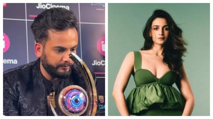 File Photo of Elvish Yadav and Alia Bhatt