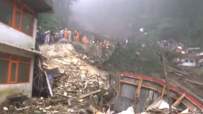 कांगड़ा में 91 लोगों को किया गया रेस्कयू (फाइल फोटो)