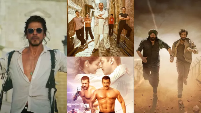 File Photo of Pathaan, Dangal, Sultan and Gadar 2