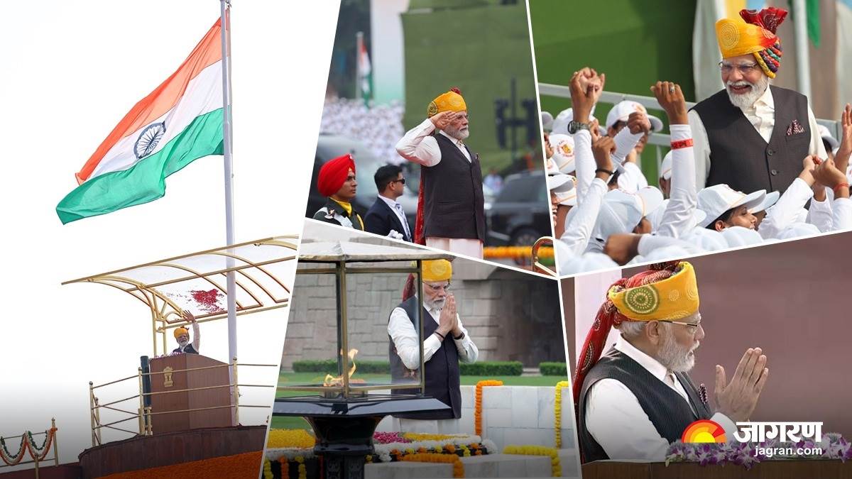 pm modi speech red fort independence day 2023 manipur violence corruption