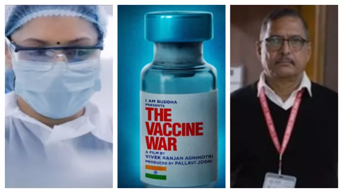 Pallavi Joshi, Nana Patekar from film The Vaccine War Teaser