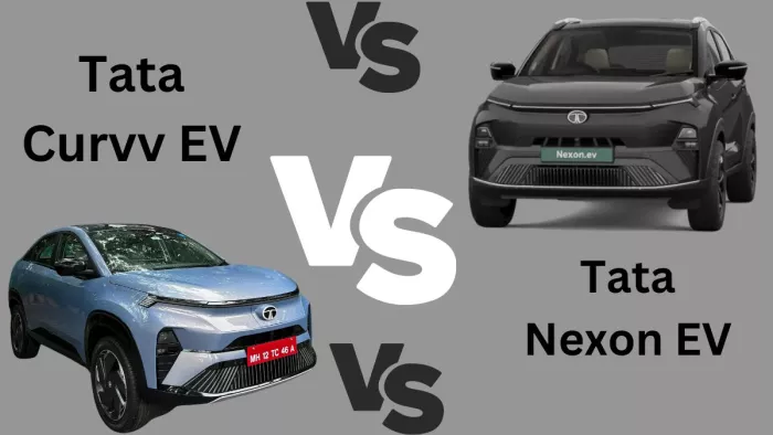 Tata Curvv EV और Tata Nexon EV में से किसे खरीदना है बेहतर। जानें डिटेल।