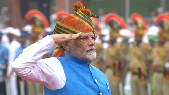 प्रधानमंत्री नरेंद्र मोदी ने विकसित भारत 2047 के विजन का जिक्र किया।(फोटो सोर्स: बीजेपी एक्स)