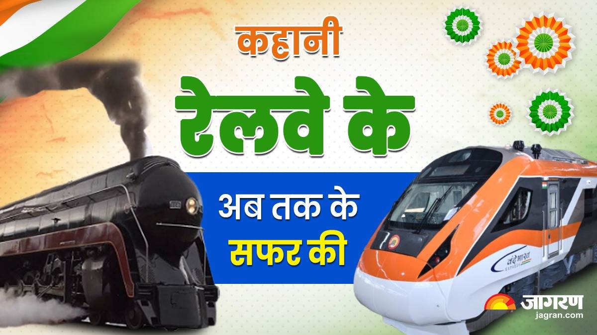 independence day 2024 the transformation of indian railways from steam engines to vande bharat