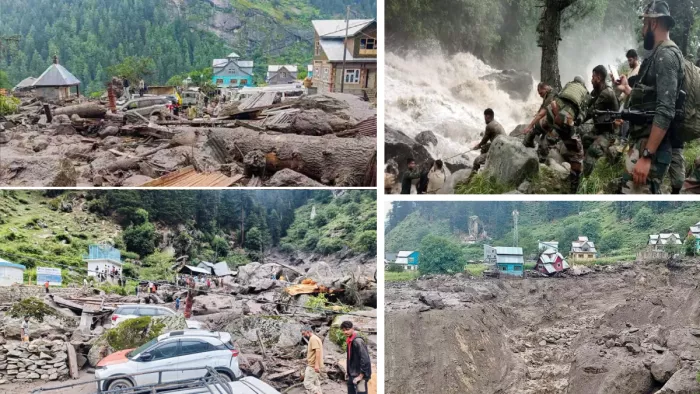 किश्तवाड़ में बादल फटने से हाहाकार, 60 की मौत (सोशल मीडिया फोटो)