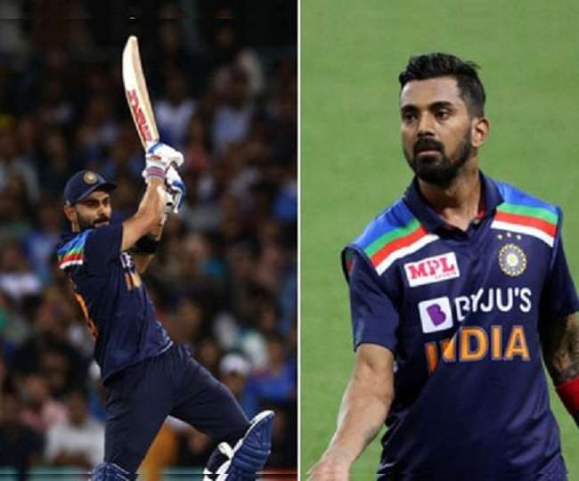 Virat Kohli और KL Rahul टाप 10 में बरकरार हैं (फोटो BCCI ट्विटर)