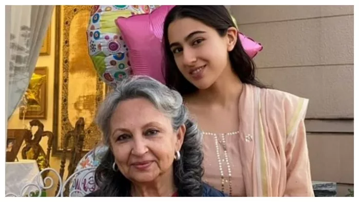 File Photo of Sara Ali Khan and Sharmila Tagore