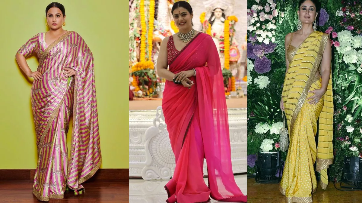 Saree for Plus Size Women: हैवी फीगर महिलाओं के लिए बेस्ट हैं ये साड़ियां,  आसानी से कवर कर सकती हैं फैट - Saree for Plus Size Women 5 saree types best  for