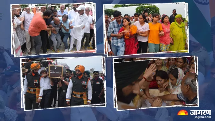 पानीपत में मेजर आशीष धौंचक का हुआ अंतिम संस्कार