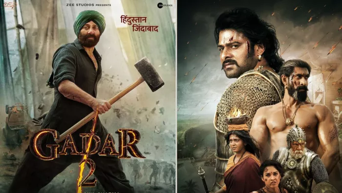 गदर 2 के निशाने पर बाहुबली 2 का रिकॉर्ड (Photo Credit-Twitter)