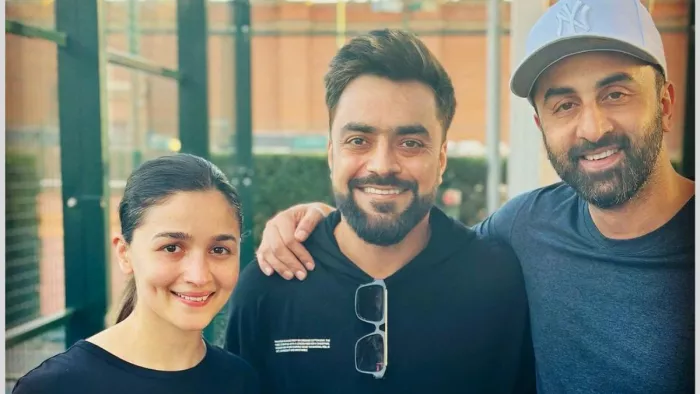 रणबीर और आलिया से मिले राशिद खान (Photo Credit-Instagram)