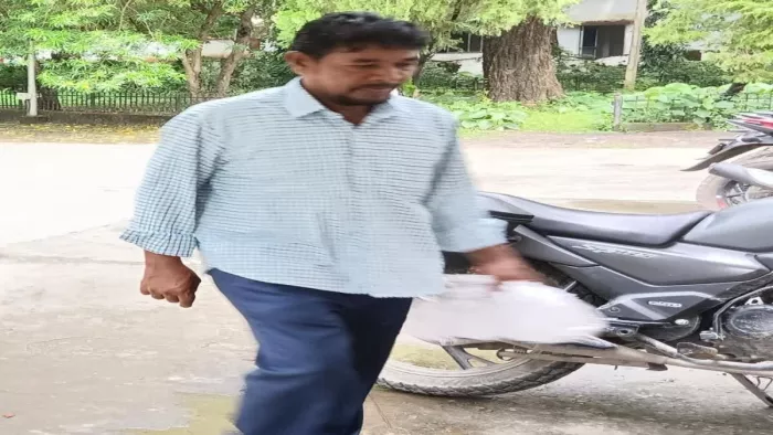 ईडी के गवाह विजय हांसदा की फाइल फोटो।