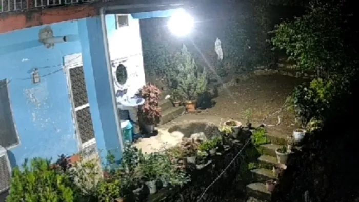 Mandi News: घर के आंगन में पहुंचा तेंदुआ, लोगों में दहशत।