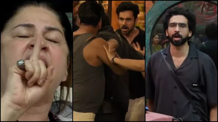 बिग बॉस के घर में दो कंटेस्टेंट्स के बीच हुई हाथापाई। फोटो क्रेडिट- इंस्टाग्राम