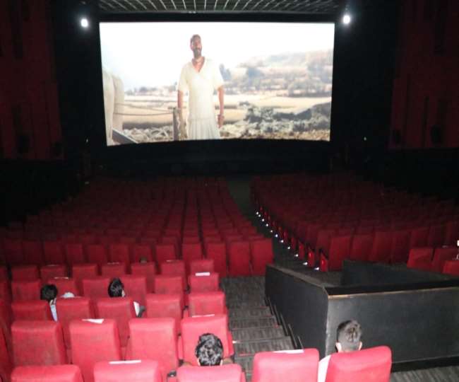 Few people reached First day of Cinema during Coronavirus