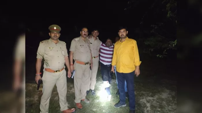 Fatehpur Crime फतेहपुर में पुलिस-बदमाशों के बीच हुई मुठभेड़।