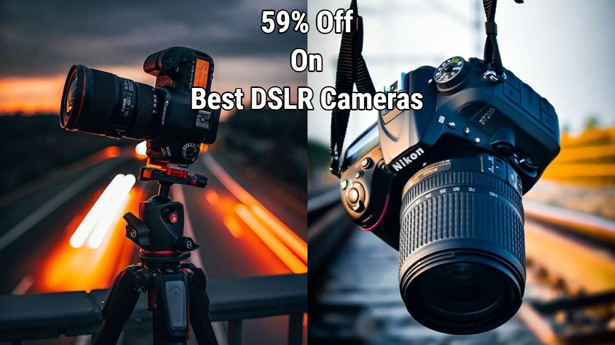 amazon great indian festival sale 2024 offers best dslr cameras under 50000 at up to 59 percent price drop