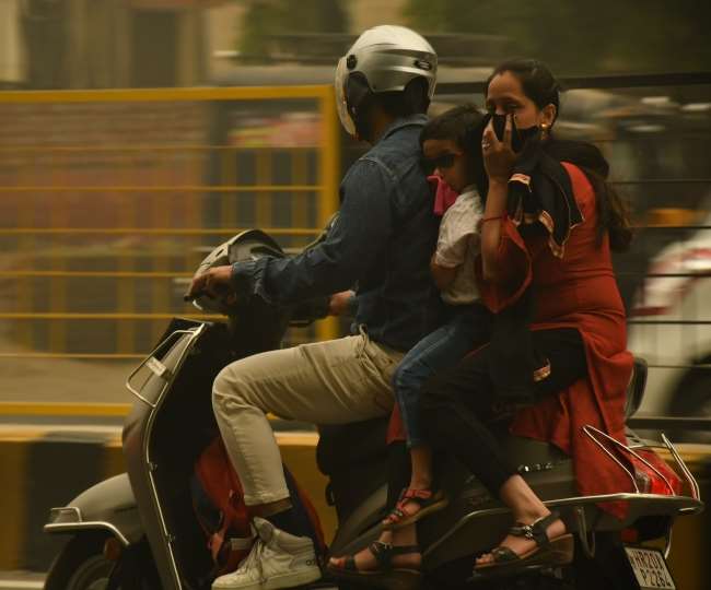 haryana air pollution after deepawali in dadri district in red zone aqi is going beyond300