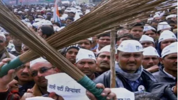 AAP का थीम सॉन्ग हुआ लॉन्च। फाइल फोटो।