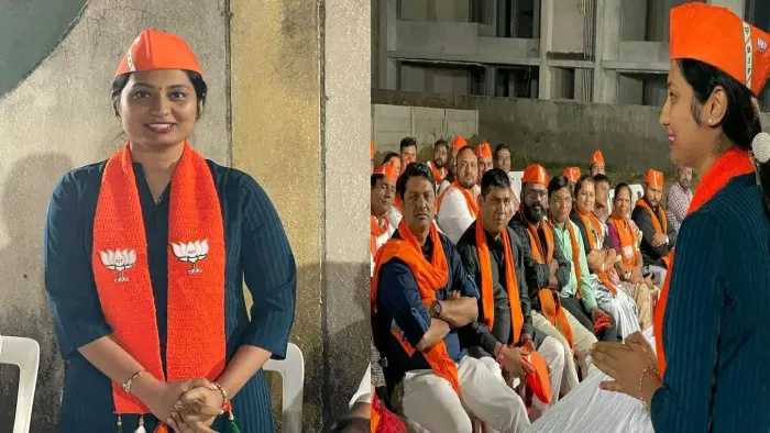 भारतीय जनता पार्टी की उम्मीदवार पायल कुकरानी की फाइल फोटो।