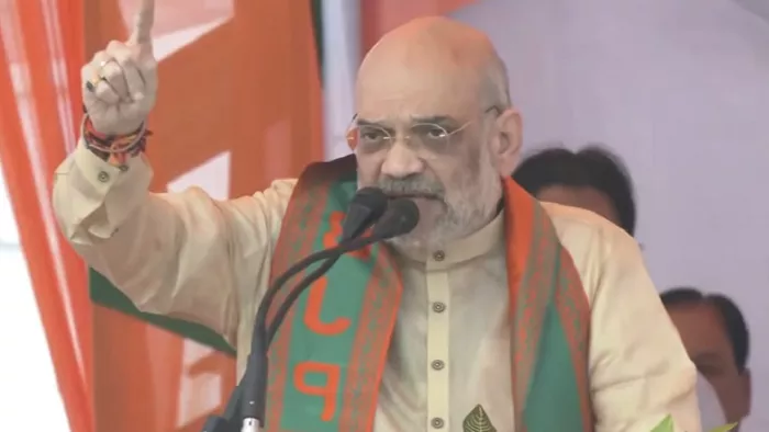 अमित शाह ने छत्तीसगढ़ के बेमेतरा में चुनावी जनसभा की (फोटो एक्स)