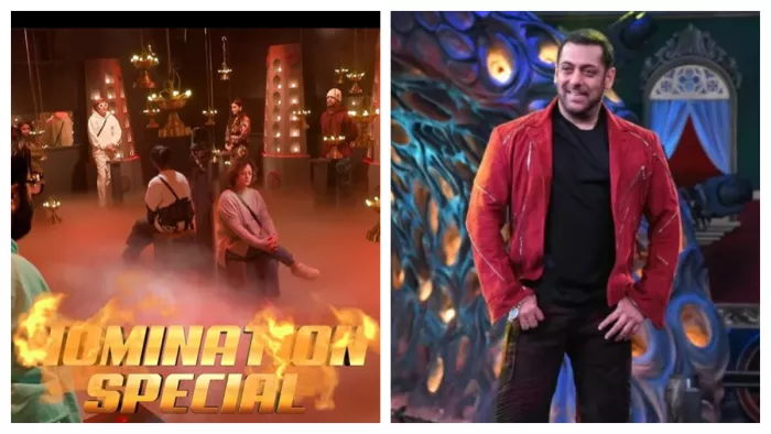 File Photo of Contestants and Salman Khan from Bigg Boss 17