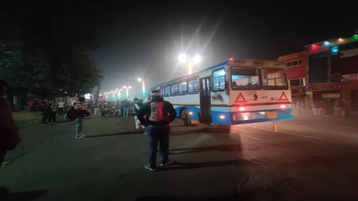 अंबाला में चालक की हत्या के विरोध में आज शहर-शहर चक्का जाम।