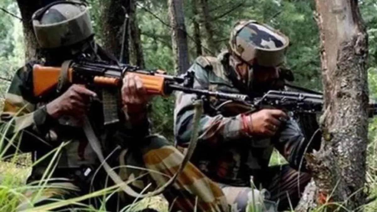 a terrorist was killed by security forces on the line of control in uri north kashmir was trying to infiltrate