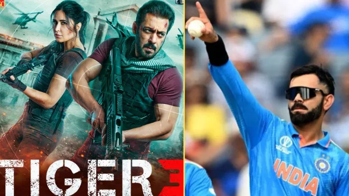 टाइगर 3 की कमाई पर सेमीफाइनल का पड़ सकता है असर (Photo Credit- IND vs NZ, Tiger 3)