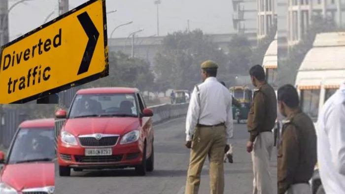 गाजियाबाद में इस रोड पर 2 दिन ट्रैफिक डायवर्ट