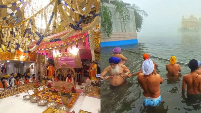 555वें प्रकाश पर्व पर श्रद्धालुओं ने लगाई आस्था की डुबकी